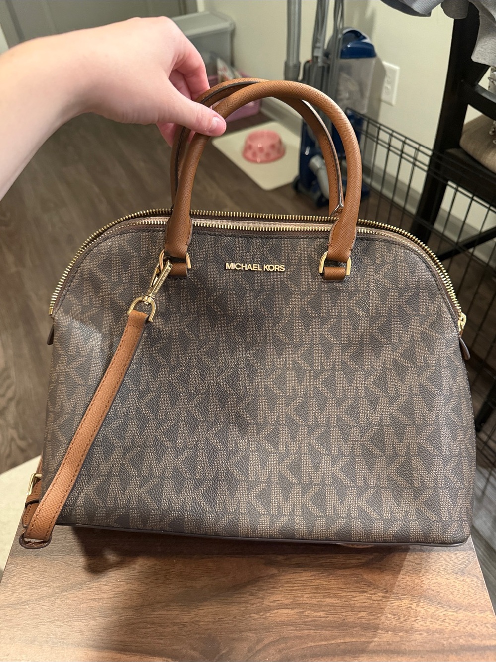 Michael Kors Emmy Large Dome Satchel